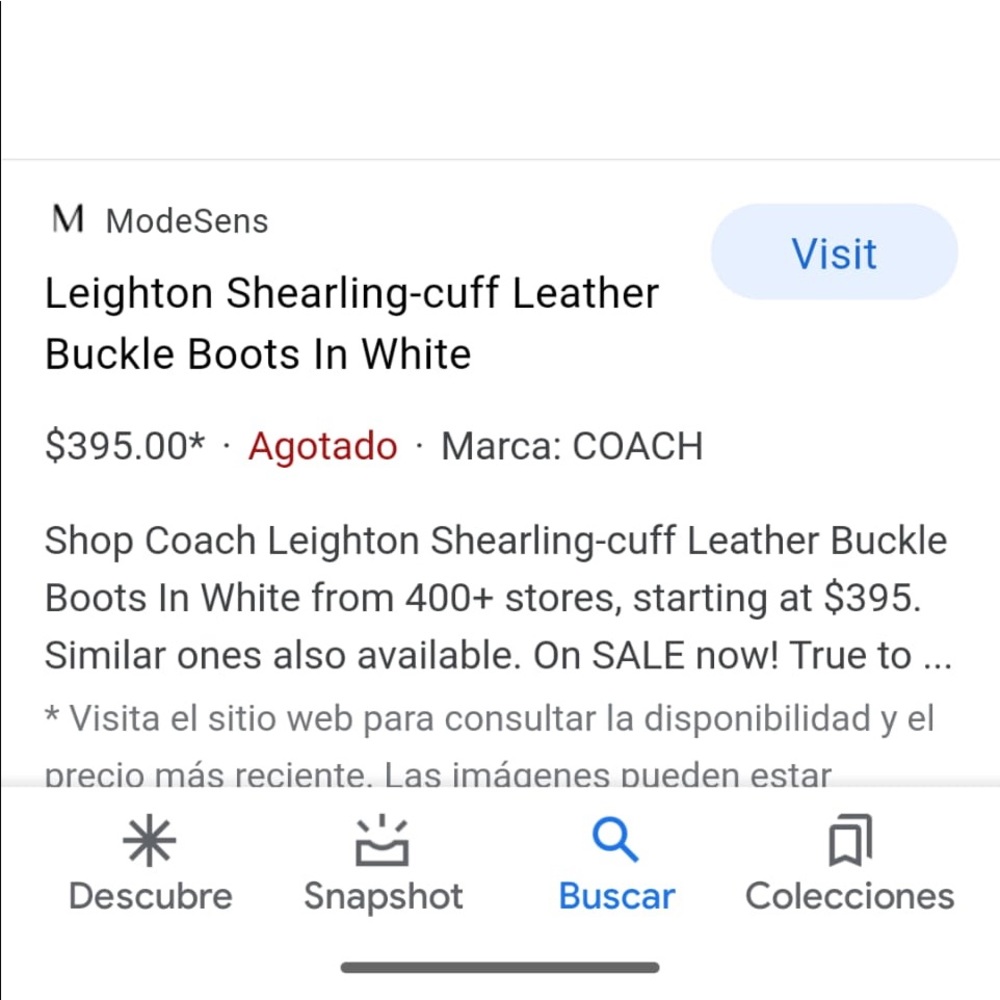 ORIGINAL COACH Leather&Fur boots  9 ( EUR 39.5) - Picture 11 of 11